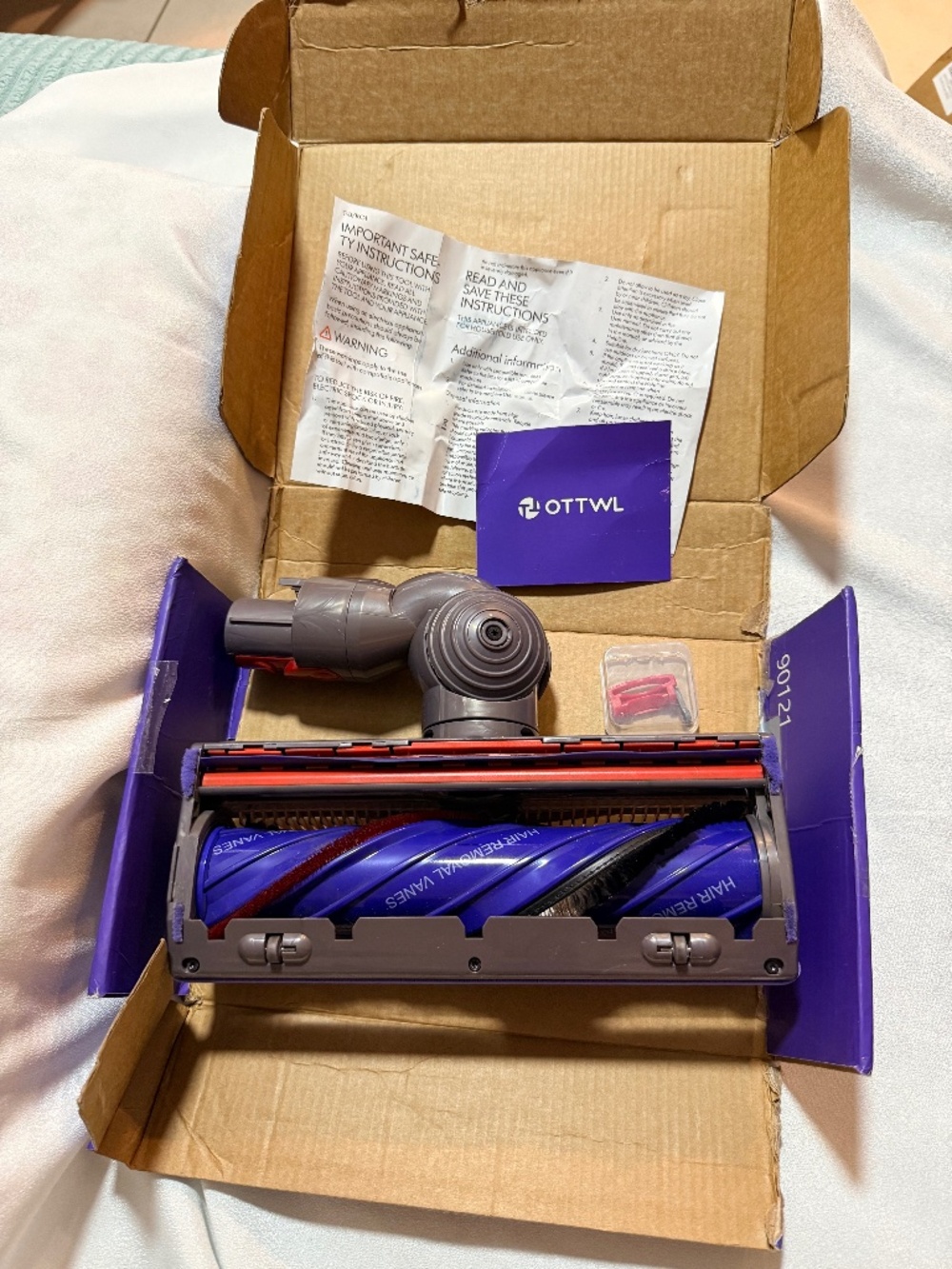 OTTWL Anti-Tangle Vacuum Head for Dyson V8 V10 V11 V15 Motorized Brush